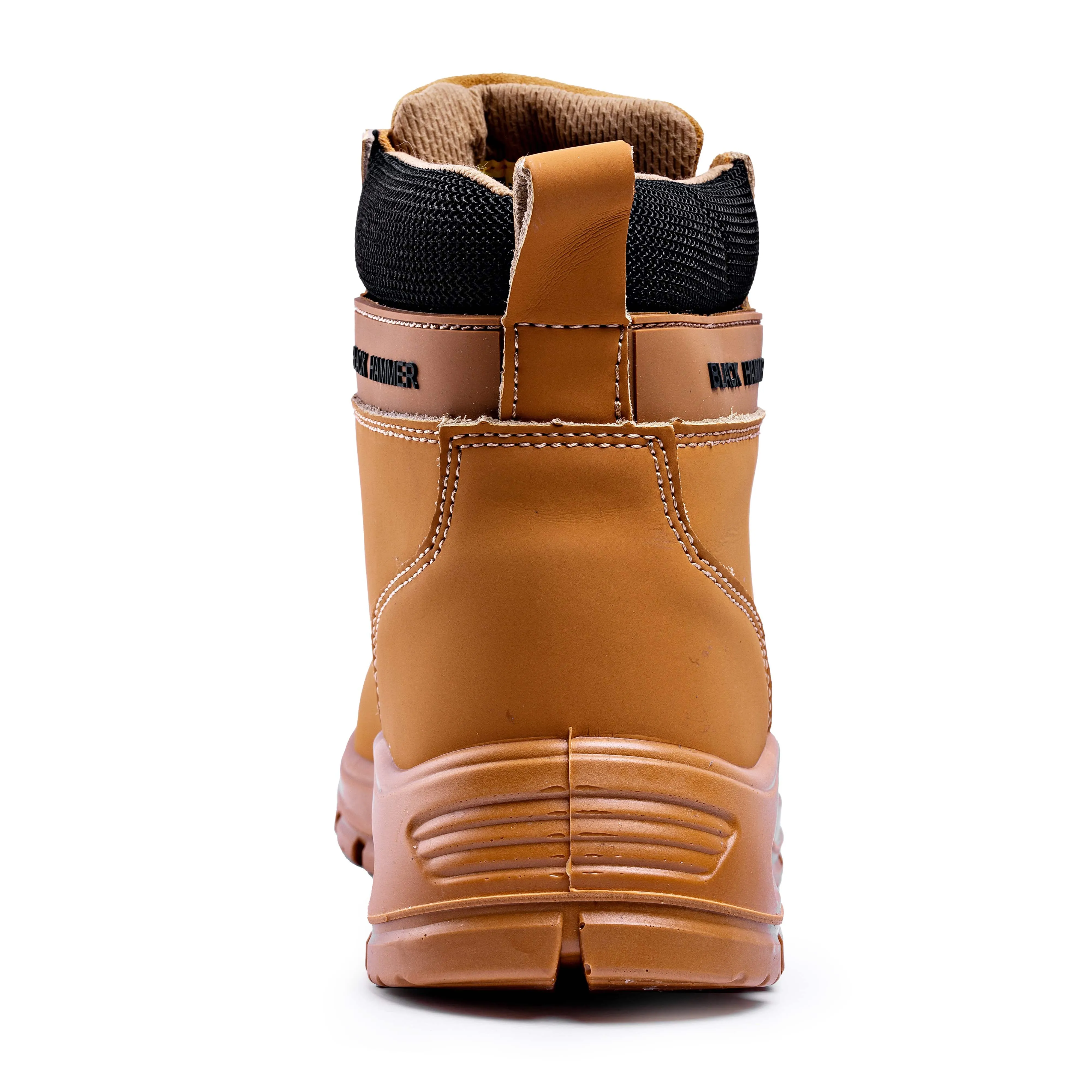 6007 Mens Tan Brown Steel Toe Cap Work Boots