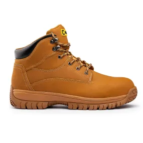 Black Hammer - Ryder Safety Boots Tan Brown