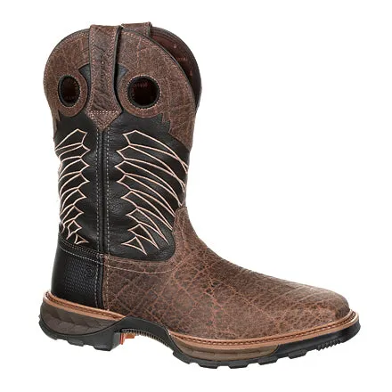 DURANGO MEN'S MAVERICK XP STEEL TOE WATERPROOF WESTERN WORK BOOT - DDB0176