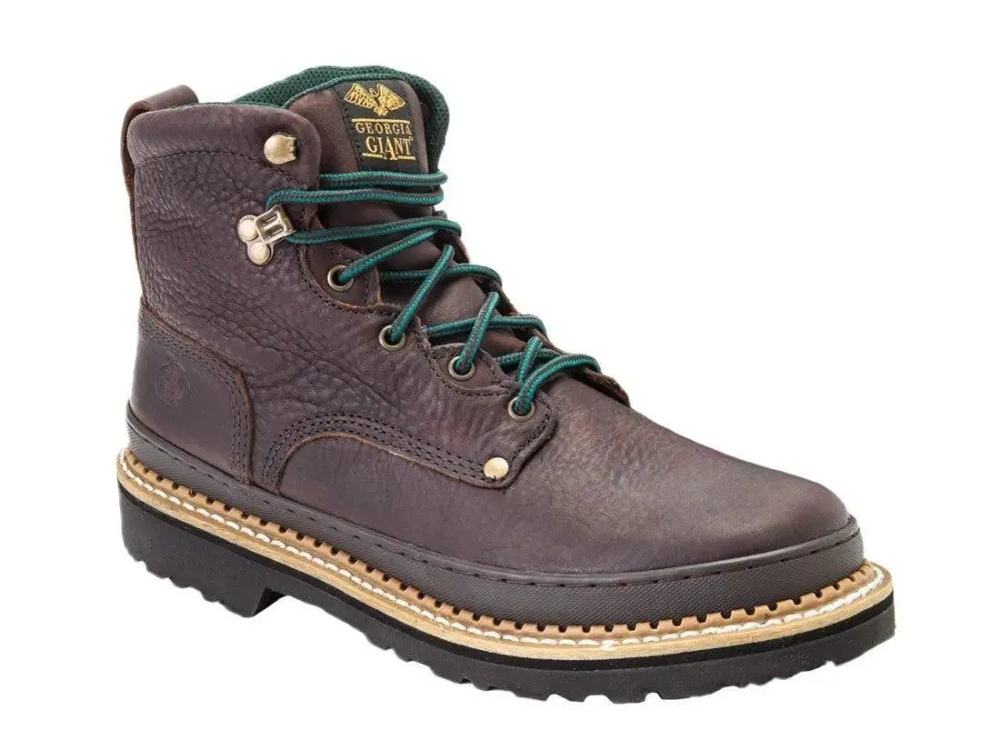 Georgia Giant Steel Toe Mens Lacer Work Boots G6374