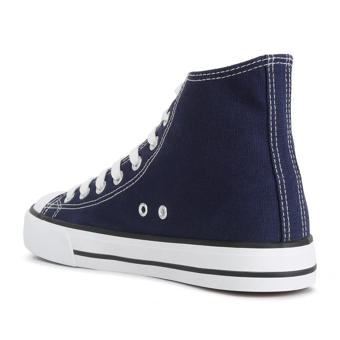 High Top Basketball Canvas Sneakers