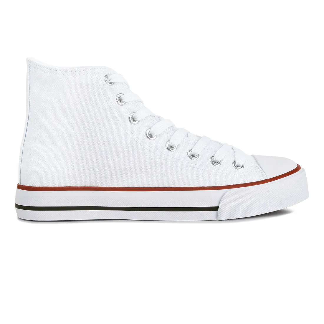 High Top Basketball Canvas Sneakers