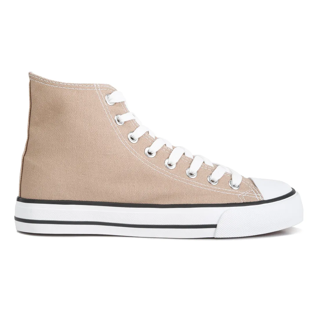 High Top Basketball Canvas Sneakers