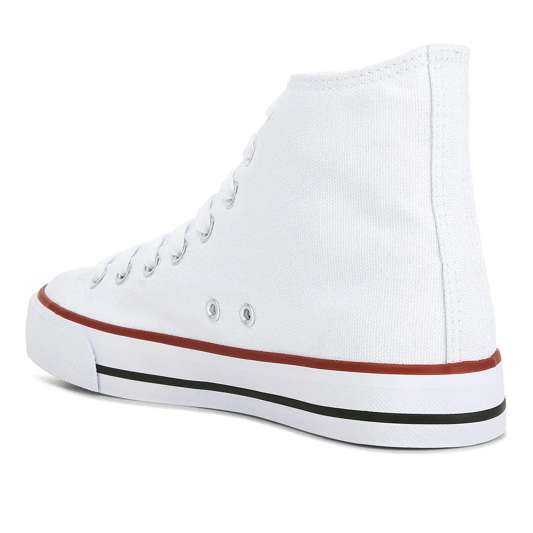 High Top Basketball Canvas Sneakers