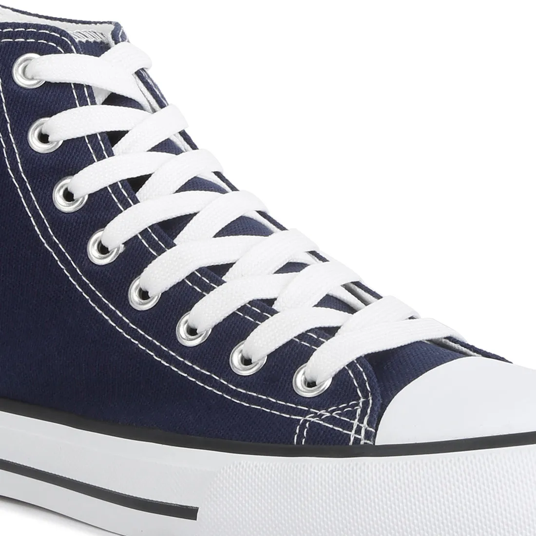 High Top Basketball Canvas Sneakers