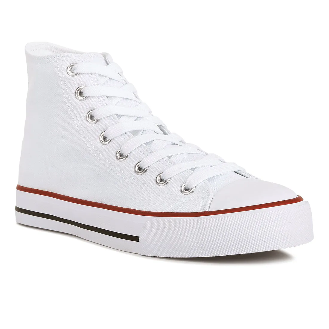 High Top Basketball Canvas Sneakers