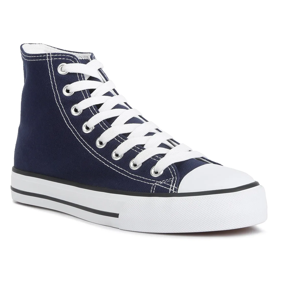 High Top Basketball Canvas Sneakers