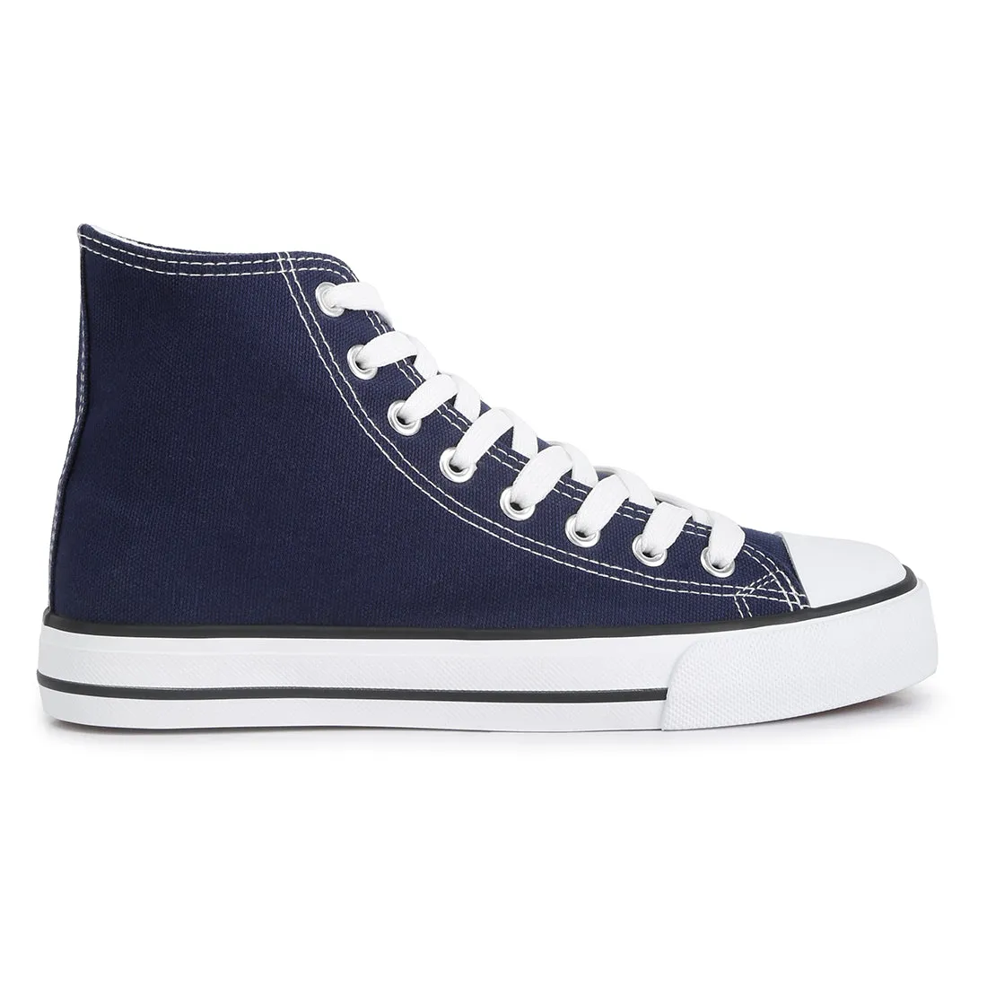 High Top Basketball Canvas Sneakers