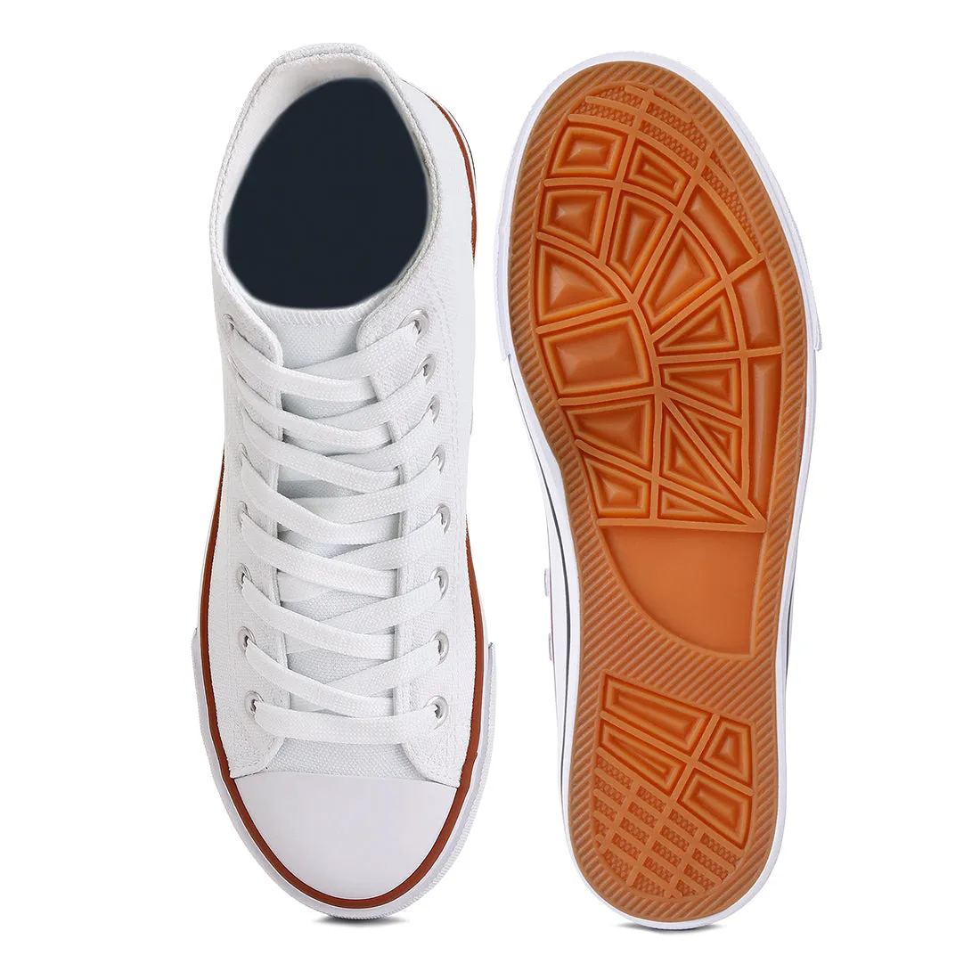 High Top Basketball Canvas Sneakers