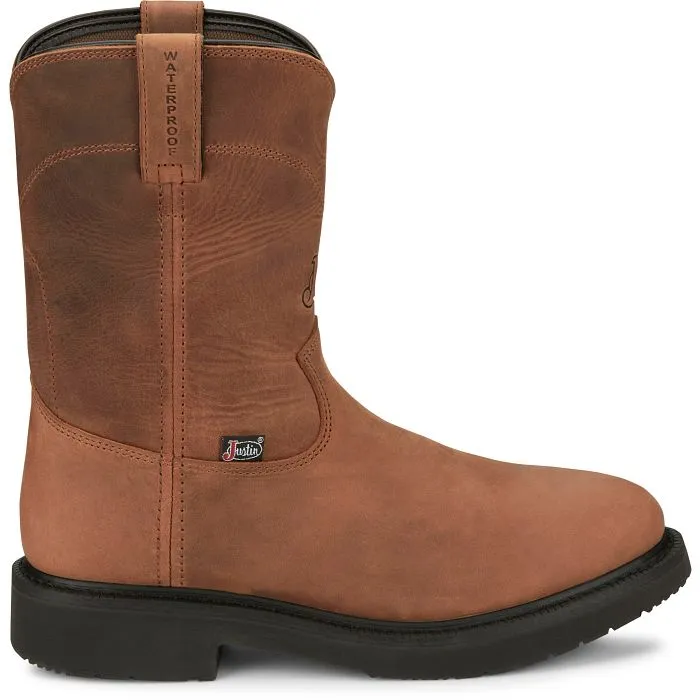 Justin Round Up Waterproof Round Toe