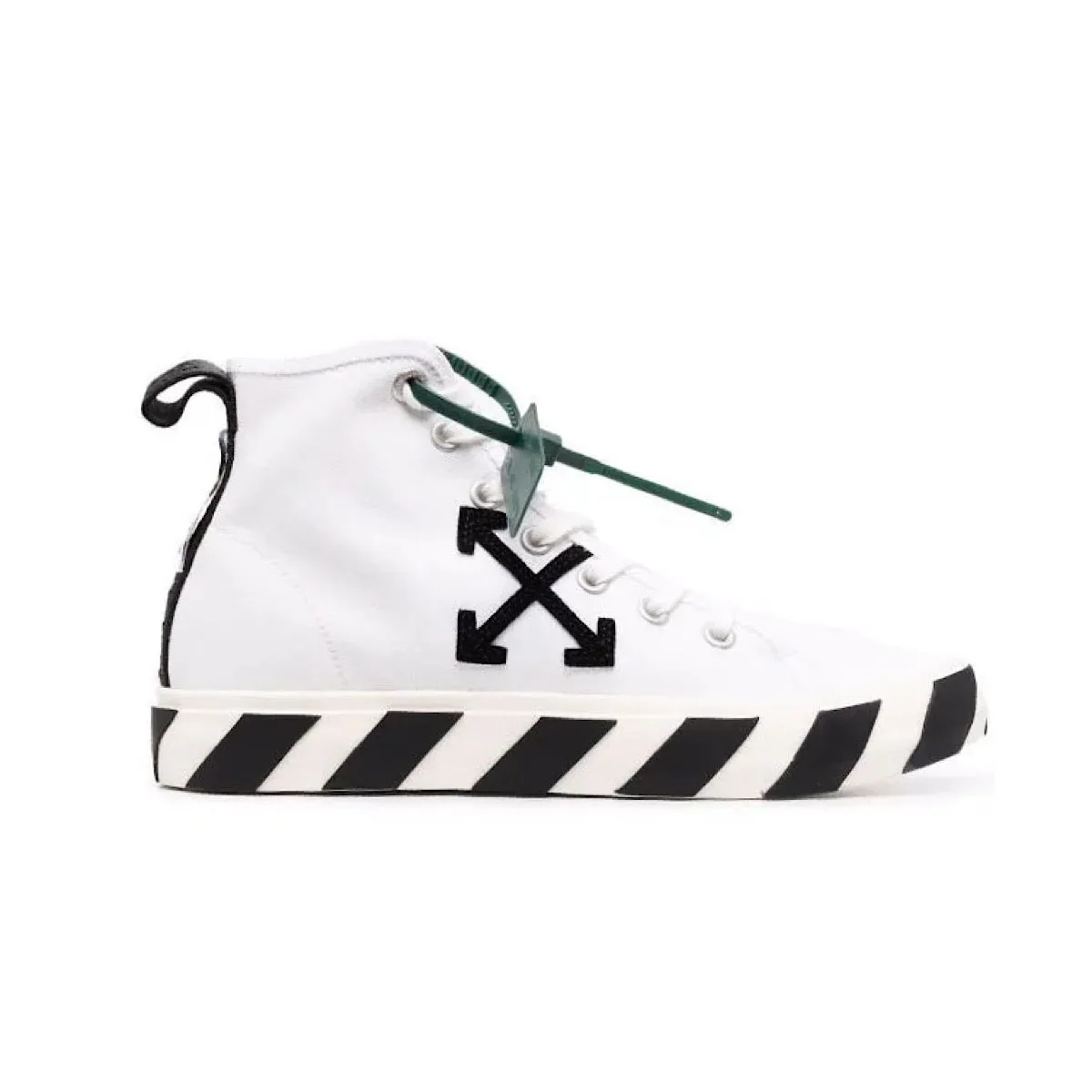 Off-White Vulcanized Mid Sneaker White/Black