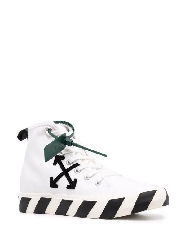 Off-White Vulcanized Mid Sneaker White/Black