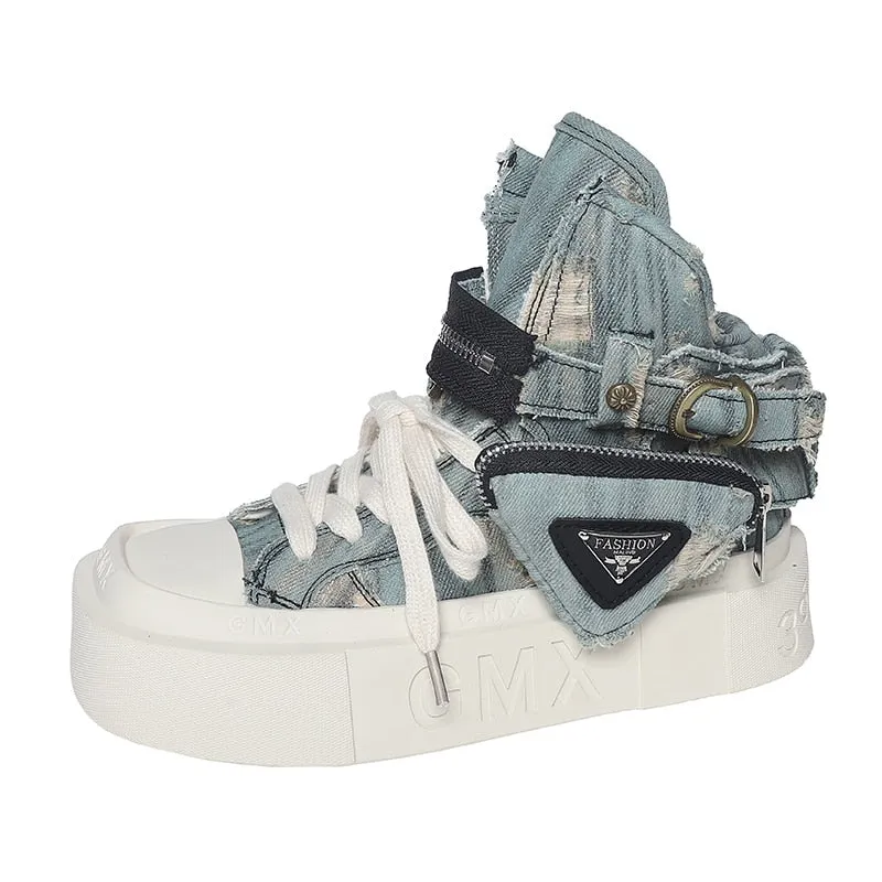 Platform Canvas Sneakers