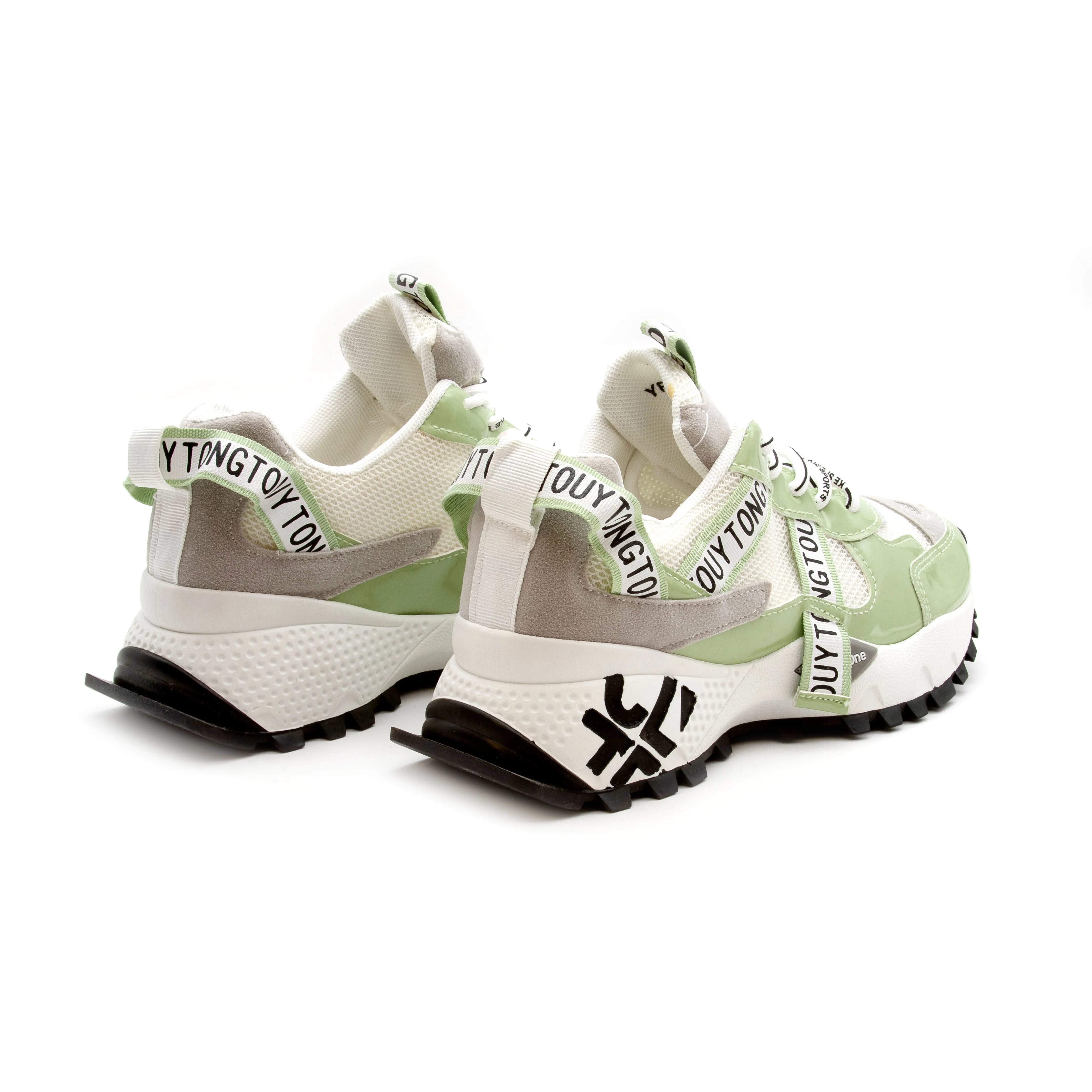 Platform Lace-Up Sneaker Shoes