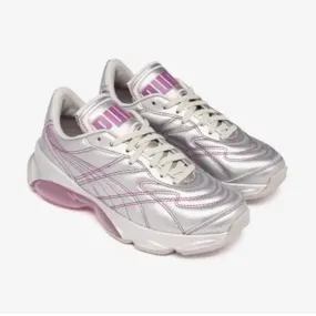 Puma x Dua Lipa Cell Dome Silver Metallic Chunky Sneakers (W8)