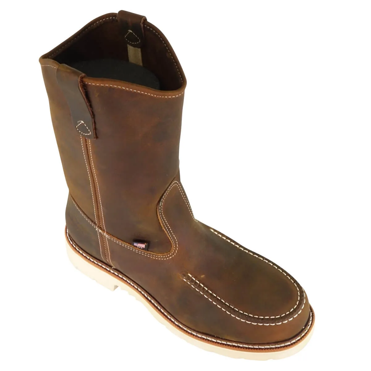 THOROGOOD Men's American Heritage 11 Inch Trail Crazyhorse Safety Toe 804-3311